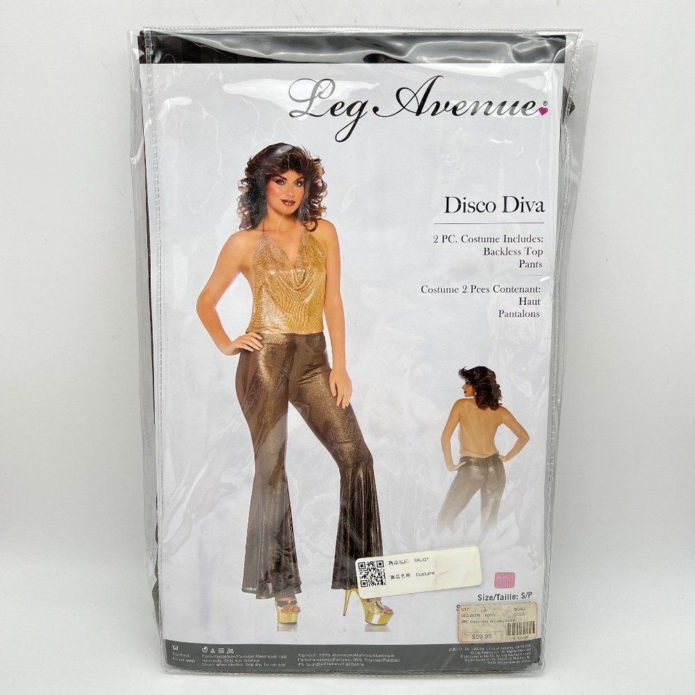 New Leg Avenue Disco Diva Costume - Size S
